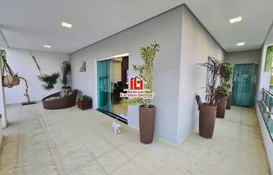 Imagem 5: Casa no Passaredo de Esquina Mobiliada com 4 Suítes sendo uma com closet