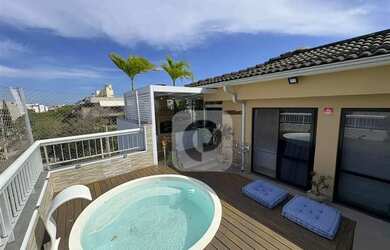 Imagem: O apartamento na cobertura possui 2 Dormitórios, 2 Banheiros