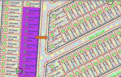 Imagem: O terreno possui 255m² de Área e está localizado em Loteamento