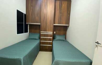 Imagem: A casa em condomínio possui 2 Dormitórios, 2 Banheiros, 1