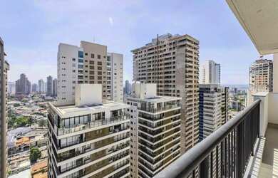 Imagem: O studio possui 1 Dormitório, 1 Banheiro, 1 Vaga na garagem