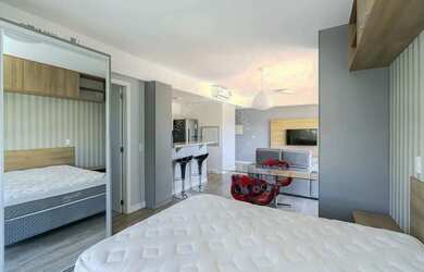 Imagem 8: Apartamento mobiliado para alugar no Auxiliadora com 1 quarto 1 suíte