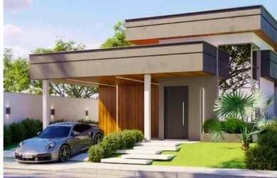 Imagem: A casa em condomínio possui 3 Dormitórios, 3 Banheiros, 2