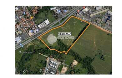 Imagem: O terreno possui 94.895m² de Área e está localizado em Chácara