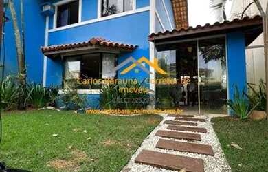 Imagem: A casa em condomínio possui 4 Dormitórios, 2 Banheiros, 1