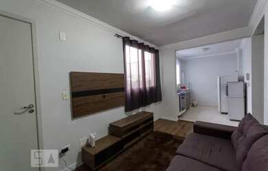 Imagem: O apartamento possui 2 Dormitórios, 1 Banheiro, 1 Vaga na garagem