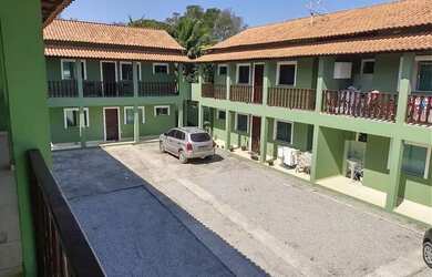 Imagem: A casa em condomínio possui 1 Dormitório, 1 Banheiro, 1 Vaga