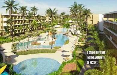 Imagem: O apartamento possui 1 Dormitório, 1 Banheiro, 1 Vaga na garagem