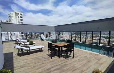 Imagem: O apartamento possui 1 Dormitório, 1 Banheiro, 1 Vaga na garagem