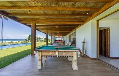 Imagem 12: Casa de luxo frente a praia e fundo lagoa em Praia dos Lagos - Interlagos- Bahia