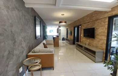 Imagem: O apartamento na cobertura possui 3 Dormitórios, 4 Banheiros