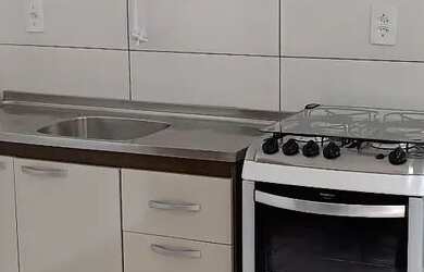 Imagem: O apartamento possui 1 Dormitório, 1 Banheiro, 40m² de Área