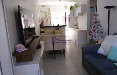 Imagem: A casa possui 2 Dormitórios, 1 Banheiro, 3 Vagas na garagem