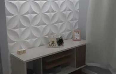 Imagem: O apartamento possui 2 Dormitórios, 1 Banheiro, 1 Vaga na garagem