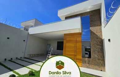 Imagem: A casa possui 3 Dormitórios, 3 Banheiros, 3 Vagas na garagem