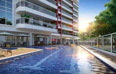 Imagem: O apartamento possui 4 Dormitórios, 3 Banheiros, 2 Vagas na