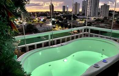 Imagem: O apartamento possui 2 Dormitórios, 3 Banheiros, 2 Vagas na