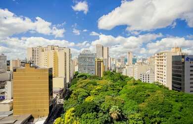 Imagem 2: Apartamento dois quartos com duas vagas de garagem edifício Central Park Curitiba-PR