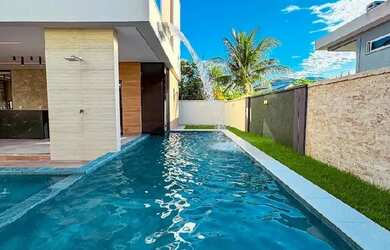 Imagem 6: Alto Padrão no Alphaville Fortaleza 475m², Piscina e Acabamento Premium