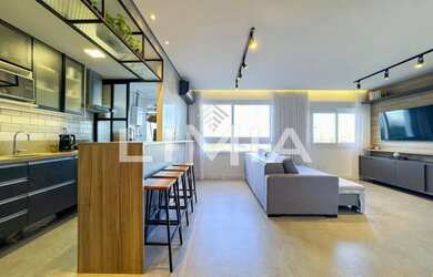 Imagem: O apartamentoe possui 3 Dormitórios, 2 Banheiros, 1 Vaga na