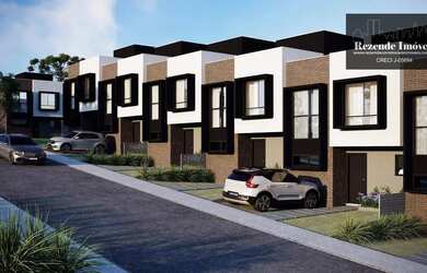 Imagem: A casa em condomínio possui 3 Dormitórios, 2 Banheiros, 2