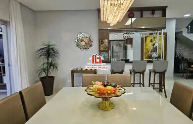 Imagem 3: Casa no Passaredo de Esquina Mobiliada com 4 Suítes sendo uma com closet