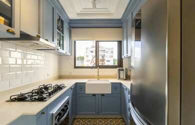 Imagem: O apartamento possui 2 Dormitórios, 2 Banheiros, 2 Vagas na