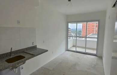 Imagem: O apartamento possui 1 Dormitório, 1 Banheiro, 33m² de Área