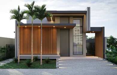 Imagem: A casa em condomínio à venda possui 3 Dormitórios, 4 Banheiros