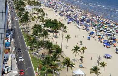 Imagem 2: Apto de frente ao mar / Praia Grande Tupi/Ocian
