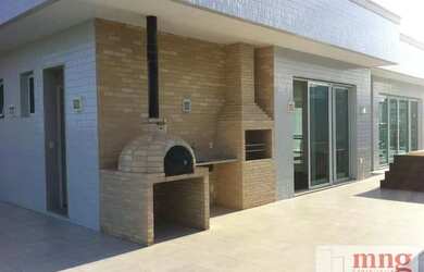 Imagem: O apartamento na cobertura possui 4 Dormitórios, 5 Banheiros