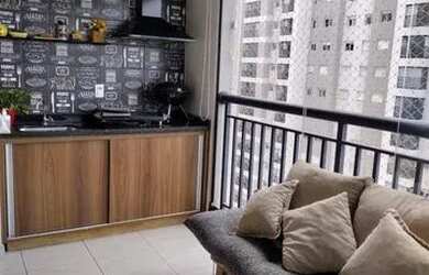 Imagem: O apartamento possui 3 Dormitórios, 2 Banheiros, 2 Vagas na