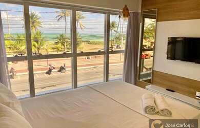 Imagem: O apartamento possui 1 Dormitório, 1 Banheiro, 1 Vaga na garagem