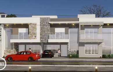 Imagem: A casa possui 3 Dormitórios, 3 Banheiros, 2 Vagas na garagem