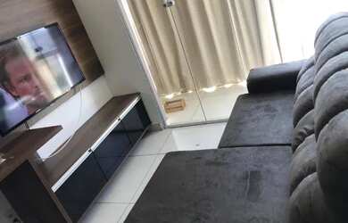 Imagem: O apartamento possui 1 Dormitório, 1 Banheiro, 1 Vaga na garagem