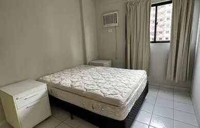 Imagem: O apartamento possui 1 Dormitório, 1 Banheiro, 1 Vaga na garagem