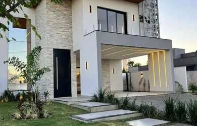 Imagem: A casa possui 3 Dormitórios, 4 Banheiros, 4 Vagas na garagem