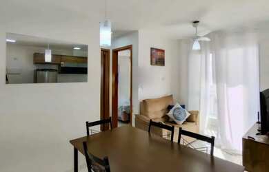 Imagem: O apartamento possui 2 Dormitórios, Acomodam 4 pessoas, 1 Vaga