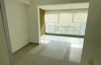 Imagem: O apartamento possui 1 Dormitório, 1 Banheiro, 1 Vaga na garagem