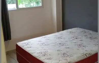 Imagem: O apartamento possui 1 Dormitório, 1 Banheiro, 1 Vaga na garagem