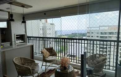 Imagem: O apartamento possui 3 Dormitórios, 5 Banheiros, 3 Vagas na