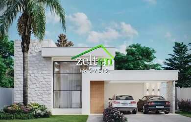 Imagem: A casa em condomínio à venda possui 3 Dormitórios, 4 Banheiros