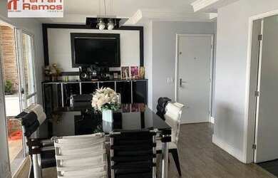 Imagem: O apartamento possui 2 Dormitórios, 3 Banheiros, 2 Vagas na