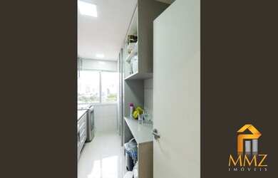 Imagem: O apartamento na cobertura possui 3 Dormitórios, 2 Banheiros