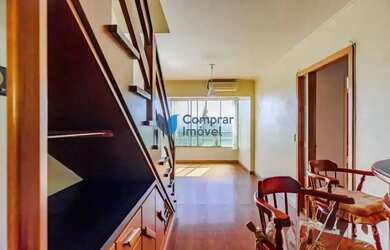 Imagem: O apartamento na cobertura e possui 2 Dormitórios, Suítes