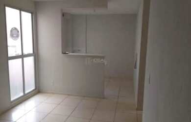 Imagem: O apartamento possui 2 Dormitórios, 1 Banheiro e 1 Vaga na