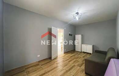 Imagem: O apartamento possui 1 Dormitório, 1 Banheiro, 41m² de Área