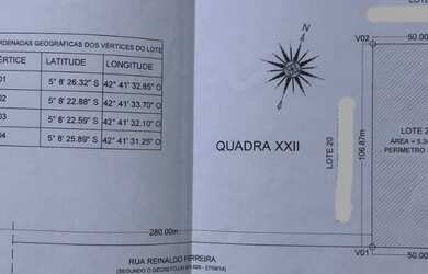 Imagem 3: Terreno Usina santana, 5.343,50 m² Lote 21 Quadra XXII