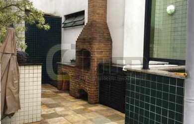 Imagem: O apartamento na cobertura possui 4 Dormitórios, 4 Banheiros