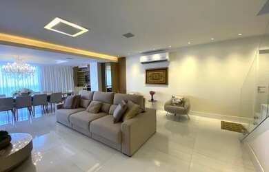 Imagem: O apartamento na cobertura para alugar possui 4 Dormitórios